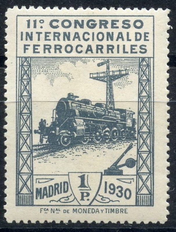 ESPAÑA 479 XI CONGRESO INTERNACIONAL DE FERROCARRILES