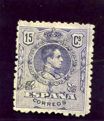 Alfonso XIII. Tipo Medallón