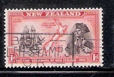 Cook redescubre Nva. Zelanda en 1769