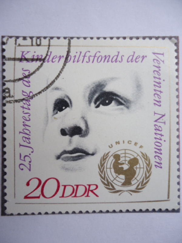DDR- 25 Jabrestag des Kinderlfsfonds der Vereinten Nationen