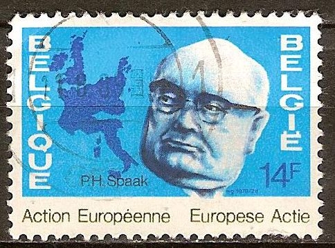 Paul Henri Spaak (el primer ministro belga)