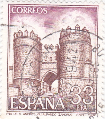 Turismo- Puerta de San Andres- Villalpando -Zamora-   (5)