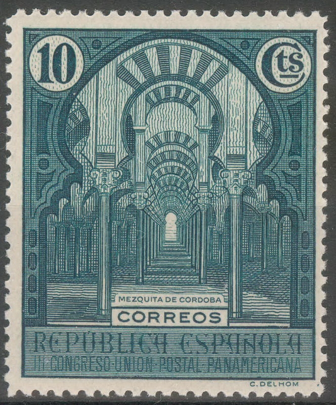 ESPAÑA 605 III CONGRESO DE LA UNION POSTAL PANAMERICANA