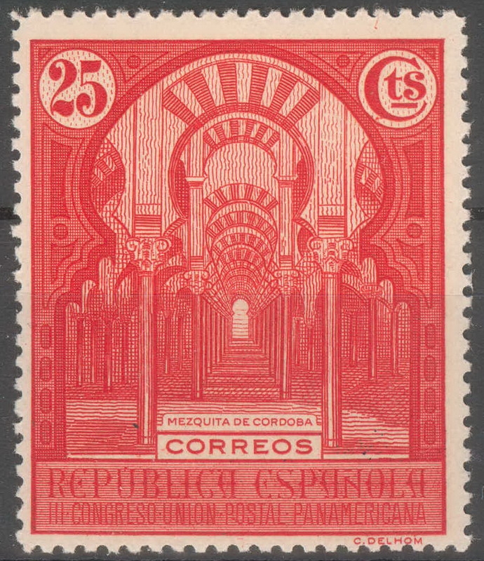 ESPAÑA 607 III CONGRESO DE LA UNION POSTAL PANAMERICANA