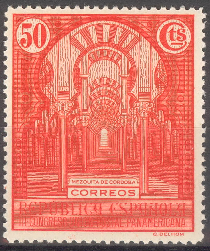 ESPAÑA 610 III CONGRESO DE LA UNION POSTAL PANAMERICANA