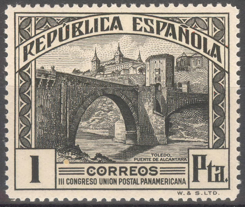 ESPAÑA 611 III CONGRESO DE LA UNION POSTAL PANAMERICANA