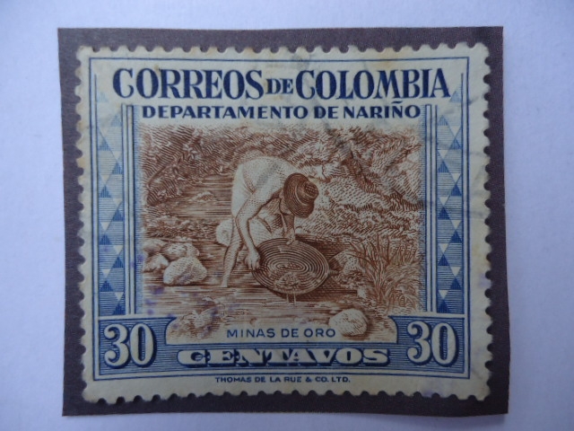 Lavadora de Or o- Minería de Oro- Departamento de Nariño