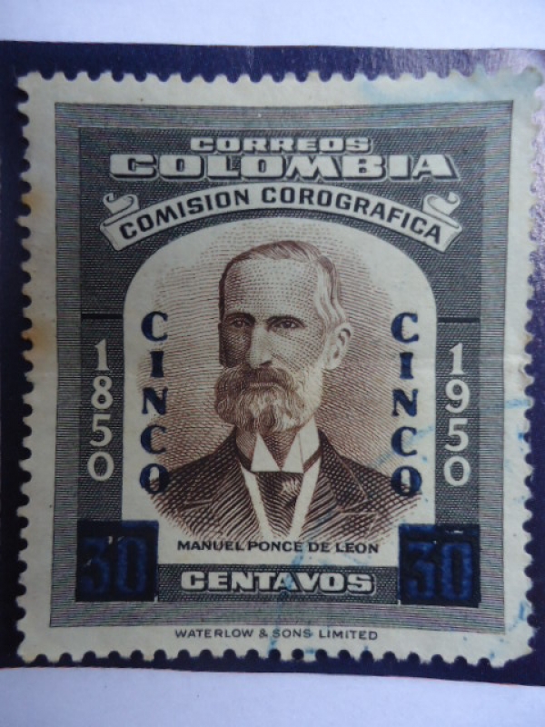 Comisión Corográfica, Don Manuel Ponce de León-1850-1950 
