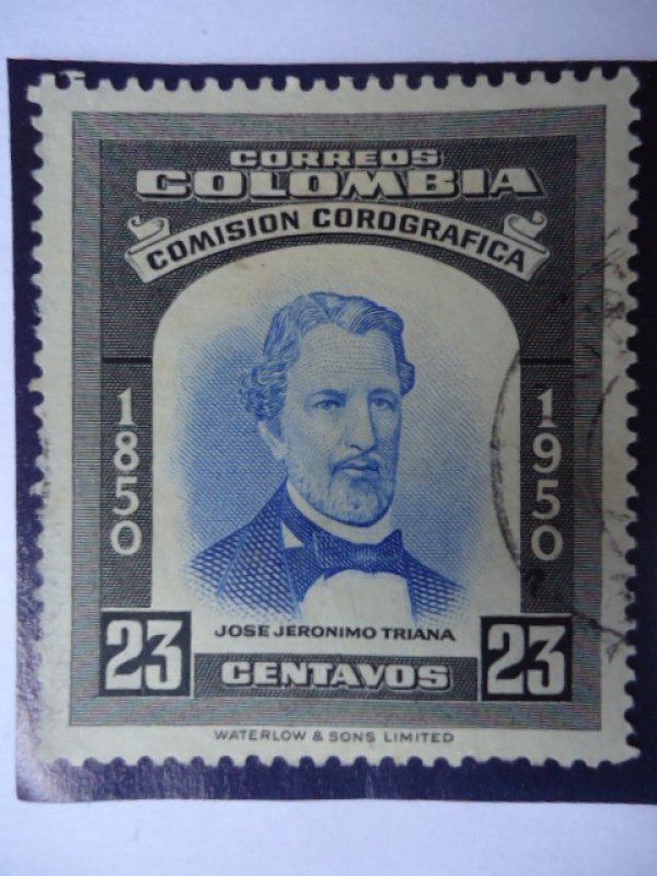 Comisión Corográfica, Don José Jerónimo Triana-1850-1950 