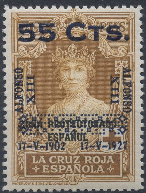 ESPAÑA 392 XXV ANIVERSARIO DE LA CORONACION DE ALFONSO XIII