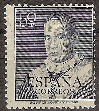 ESPAÑA SEGUNDO CENTENARIO Nº 1102 ** 50C PIZARRA PADRE CLARET