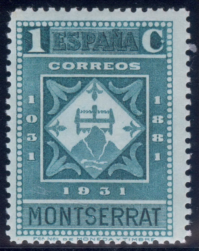 ESPAÑA 636 IX CENTENARIO DE LA FUNDACION DEL MONASTERIO DE MONTSERRAT