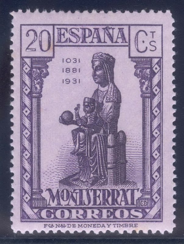 ESPAÑA 641 IX CENTENARIO DE LA FUNDACION DEL MONASTERIO DE MONTSERRAT