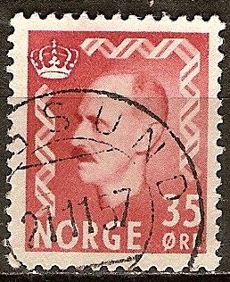El rey Haakon VII.