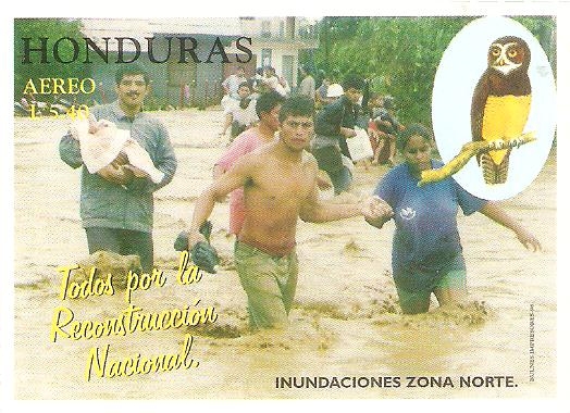 HURACAN  MITCH.   INUNDACIONES   EN   LA   ZONA   NORTE