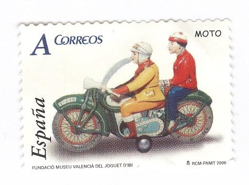 Juguetes. Moto