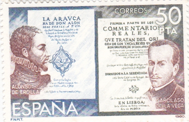 ALONSO DE ERCILLA-GARCILASO DE LA VEGA- venta   (6)