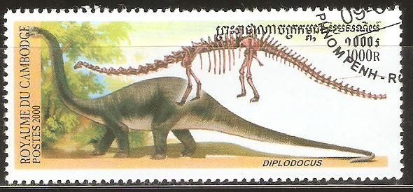 ANIMALES  PREHISTÒRICOS.  DIPLODOCUS