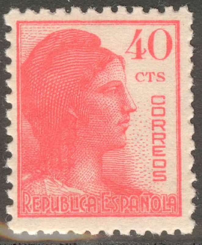 ESPAÑA 751 ALEGORIA DE LA REPUBLICA