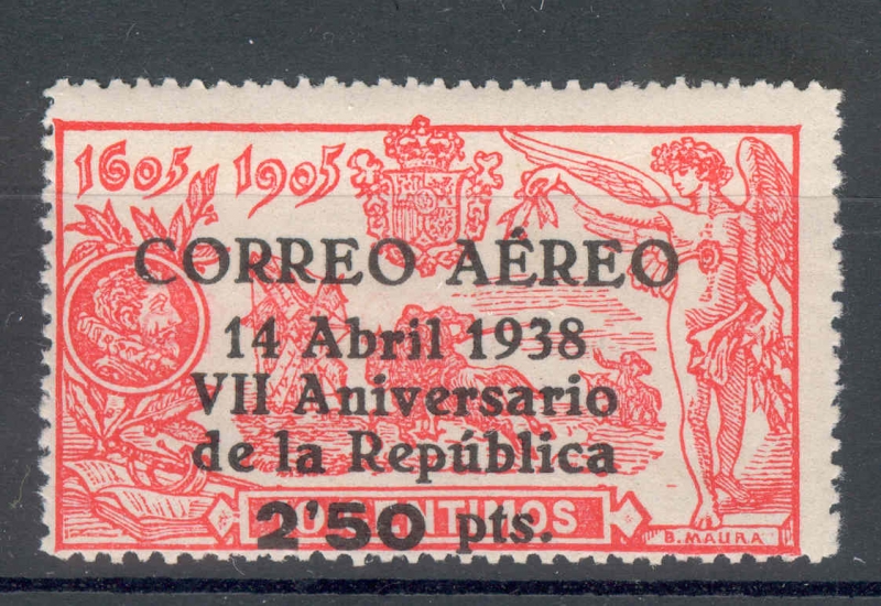 ESPAÑA 756 VII ANIVERSARIO DE LA REPUBLICA