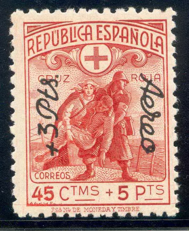 ESPAÑA 768 CRUZ ROJA ESPAÑOLA