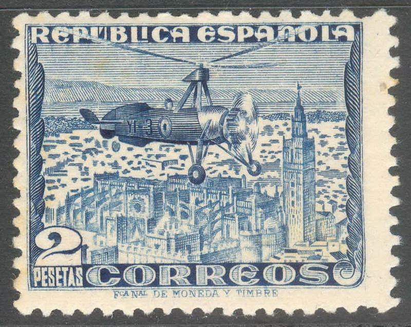 ESPAÑA 769 AUTOGIRO LA CIERVA