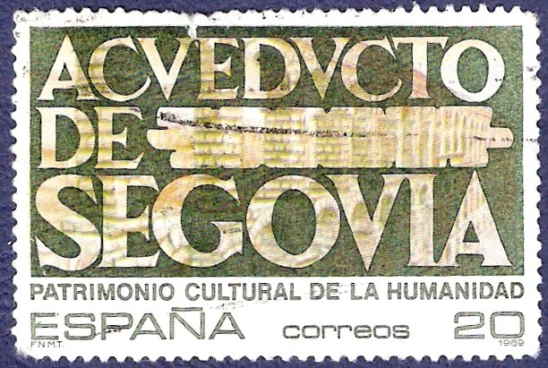 Edifil 3040 Acueducto de Segovia