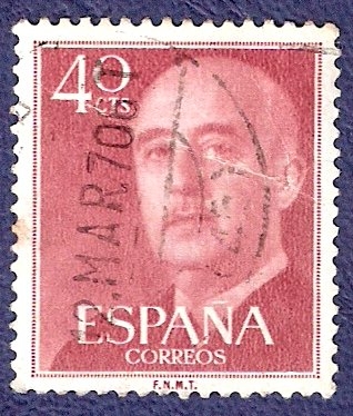 Edifil 1148 Serie básica Franco 0,40