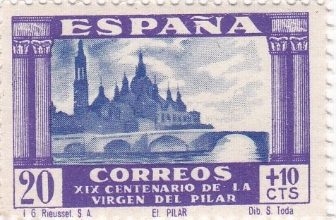 891 - XIX Centº de la Virgen del Pilar