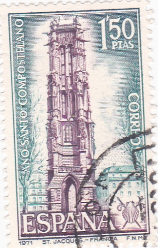 Iglesia de Saint Jacques de París -AÑO SANTO COMPOSTELANO (6)
