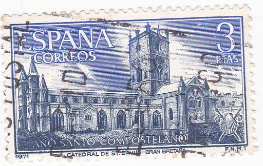 Catedral de San David (Gran Bretaña)-AÑO SANTO COMPOSTELANO (6)