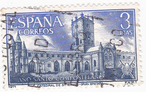 Catedral de San David (Gran Bretaña)-AÑO SANTO COMPOSTELANO (6)