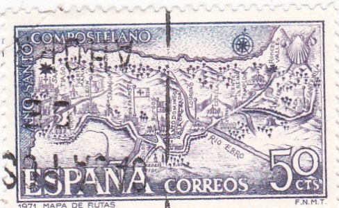 Rutas Jacobeas españolas -AÑO SANTO COMPOSTELANO (6)