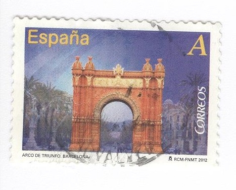 Arco del triunfo.Barcelona