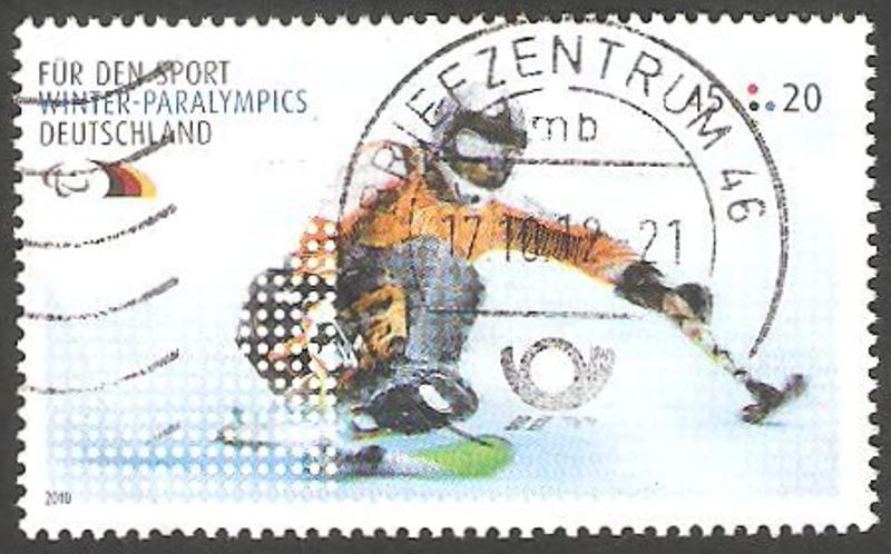 2606 - Olimpiadas paralímpicas de invierno en Vancouver, Canada, esquí alpino