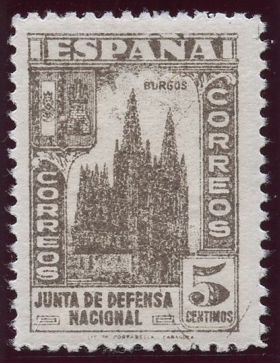ESPAÑA 804 JUNTA DE DEFENSA NACIONAL