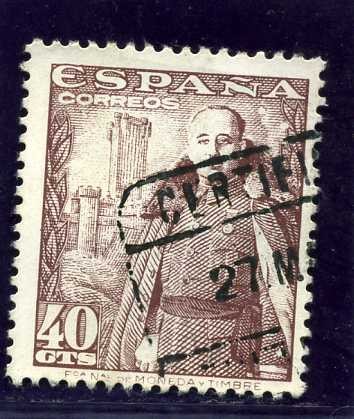 General Franco y Castillo de la Mota