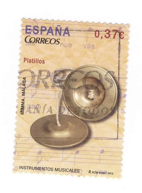 Instrumentos musicales.Platillos