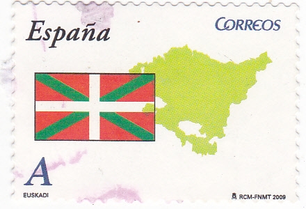 EUSKADI- Mapa y Bandera (7)