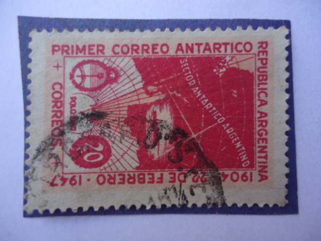 Sector Antartico Argenino- Primer Correo Antartico 1904-1947