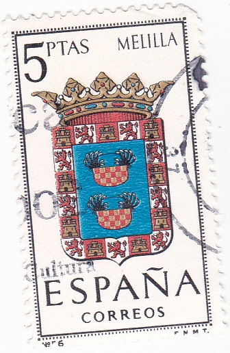 MELILLA - Escudos de las capitales españolas (7)