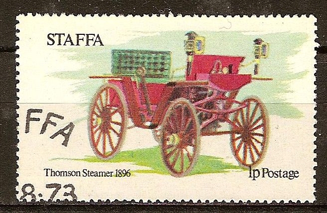 Thomson Steamer 1896 STAFFA-Escocia.