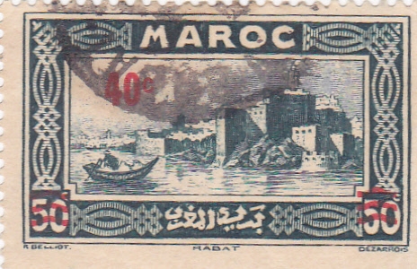 Vista marítima fortaleza de Rabat