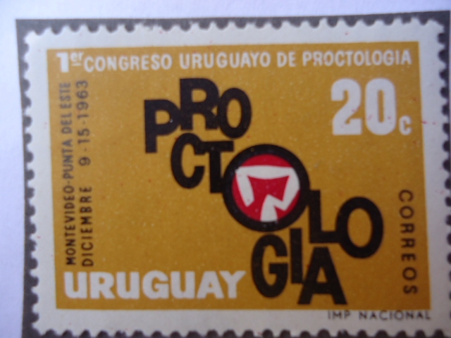 1er Congreso Uruguayo de Proctología - Montevideo-Punta del Este, 12-15-1963