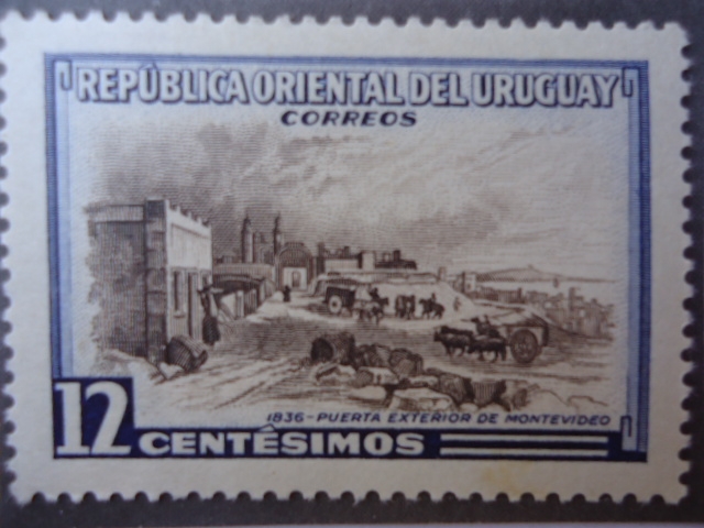 1836 - Puerta Exterior de Montevideo