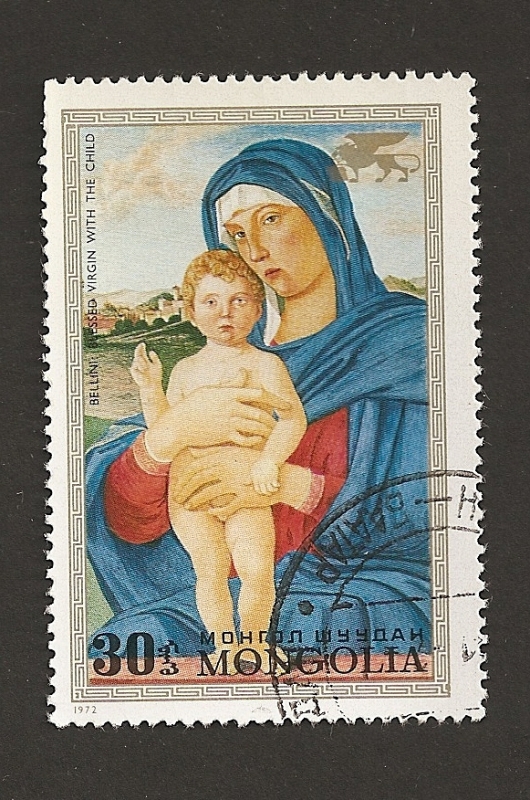 Virgen con niño por Bellini