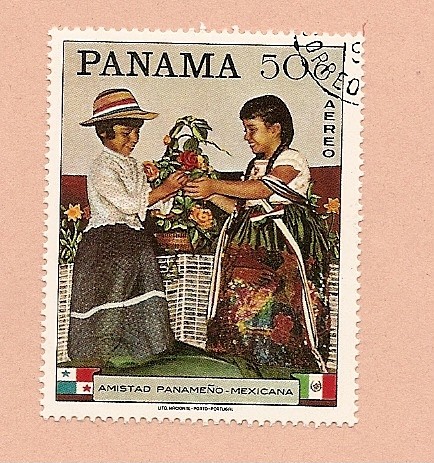 Amistad Panama-Mexico   - Trajes Típicos