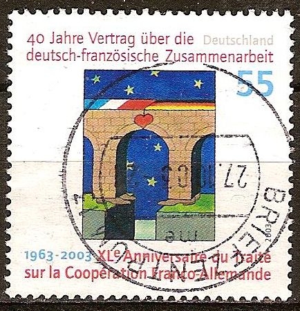 Aniv 40 del Tratado de Cooperación franco-alemana.