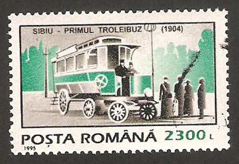 4249 - Trolebús de Sibiu en 1904