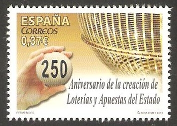 250 anivº de la creación de Loterías y Apuestas del Estado
